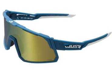 Just1 Sniper Blau/Weiß Sonnenbrille