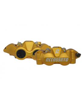 ACCOSSATO PZ004 Racing Monoblock Bremssättel geschmiedet 108mm - Farbe: gold eloxiert
