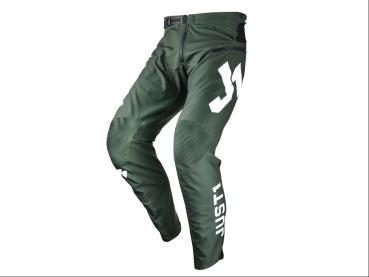Just1 MTB Pants J-Flex Hype Army Green-White