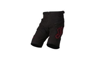Just1 MTB Shorts J-Flex Dual Black Red